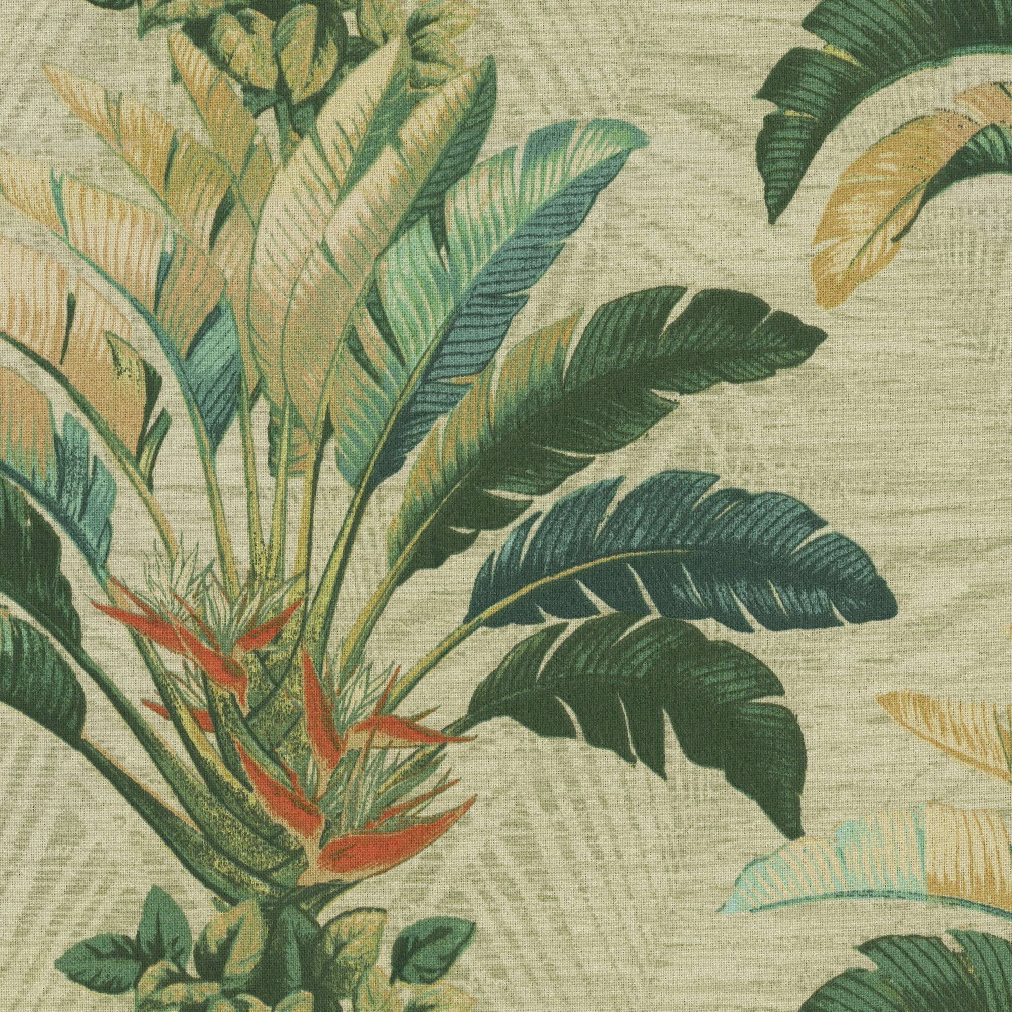 Tommy Bahama Wicker Banana Leaves Outdoor Fabric